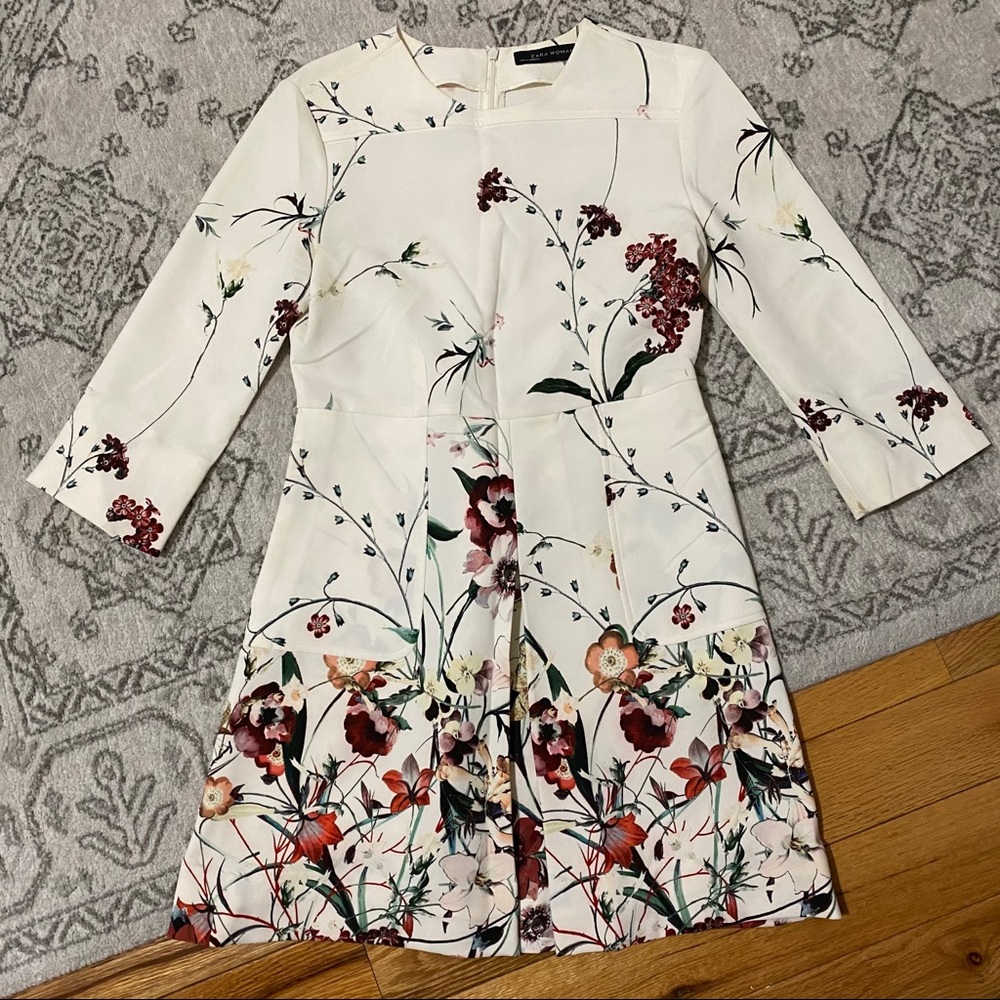 XS Zara floral dress